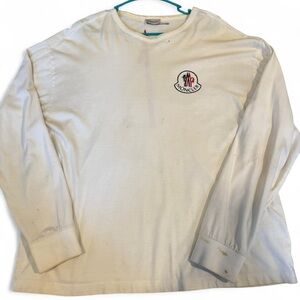 KITH x Moncler White Long Sleeve